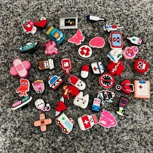 NWOT… 41 piece croc charms